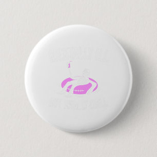 Badge Rond 5 Cm Malade Mais Totalement Chill Fun Santé Mentale Hal