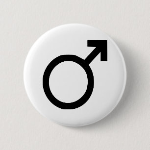 Badge Rond 5 Cm Mâle