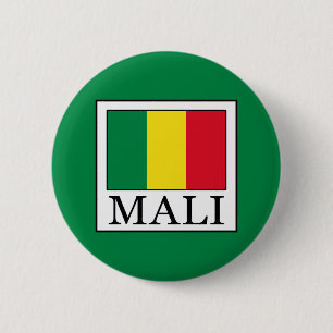 Badge Rond 5 Cm Mali