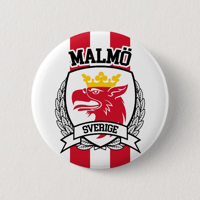 Badge Rond 5 Cm Malmö (Devant)