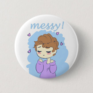 Badge Rond 5 Cm Malpropre ! Boutons