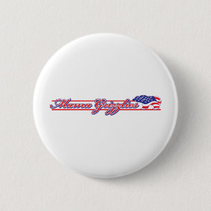 Badge Rond 5 Cm Mama Grizzlies