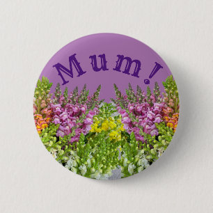 BADGE ROND 5 CM MAMAN !