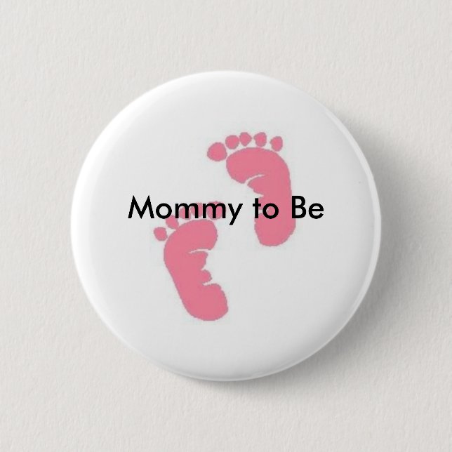 Badge Rond 5 Cm Maman à être (Devant)