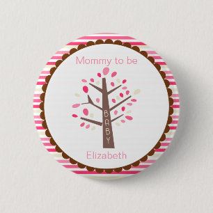 Badge Rond 5 Cm Maman à être bouton d'arbre