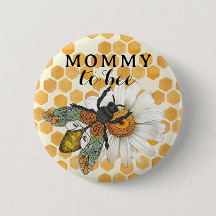 Badge Rond 5 Cm Maman À Être Fête Baby shower Favoriser