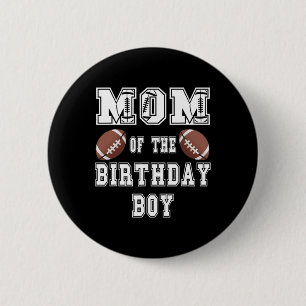 Badge Rond 5 Cm Maman du garçon de la fête d'anniversaire Amoureux