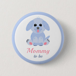 Badge Rond 5 Cm Maman Pour Être Bébé Garçon Douche Nouveau Maman C