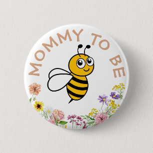 Badge Rond 5 Cm Maman Pour Être Douce Comme Peut Être