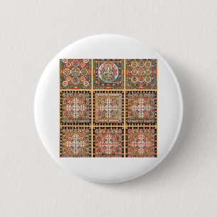 Badge Rond 5 Cm Mandala de Kongokai