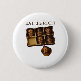 Badge Rond 5 Cm Manger Les Riches Classique