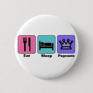 Badge Rond 5 Cm Mangez les reconstitutions historiques de sommeil