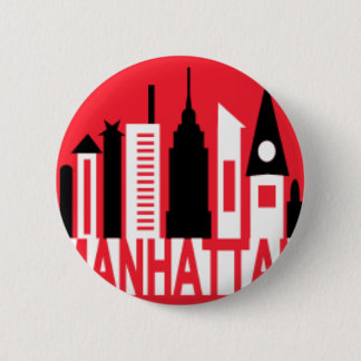 Badge Rond 5 Cm Manhattan