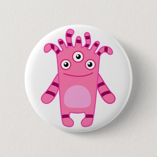 Badge Rond 5 Cm Manie de monstre : Rassemblement Sadie ! (Devant)