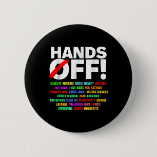 Badge Rond 5 Cm Manifestation contre la sécurité sociale