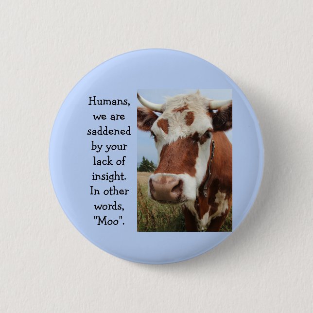 Badge Rond 5 Cm Manque d'analyse (Devant)