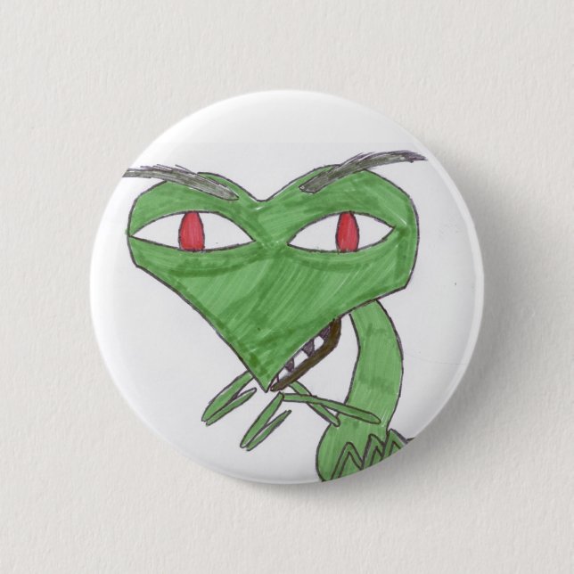 Badge Rond 5 Cm mante de prière (Devant)