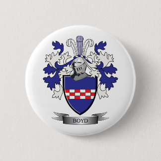 Badge Rond 5 Cm Manteau de crête de famille de Boyd des bras
