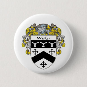 Badge Rond 5 Cm Manteau de marcheur des bras (enveloppés)