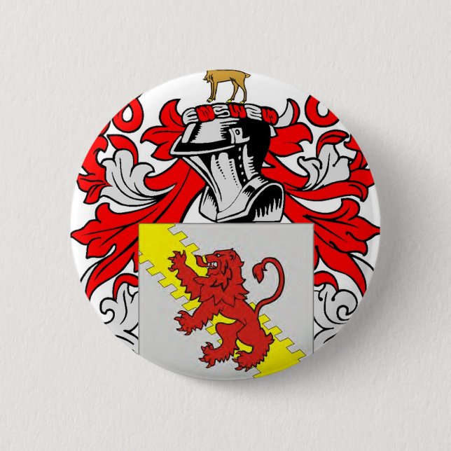 Badge Rond 5 Cm Manteau de Stewart des bras (anglais) (Devant)