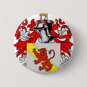 Badge Rond 5 Cm Manteau de Stewart des bras (anglais)