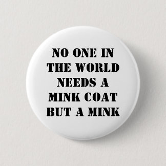 Badge Rond 5 Cm Manteau de vison