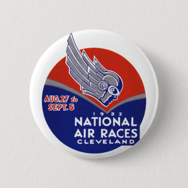 Badge Rond 5 Cm Marchandises vintages (Devant)