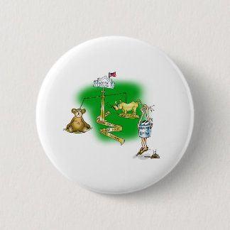 Badge Rond 5 Cm Marché boursier
