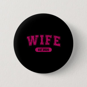 Badge Rond 5 Cm Mariage Enterrement de Vie de Garçon Femme et Mari
