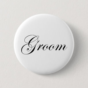 Badge Rond 5 Cm Marié