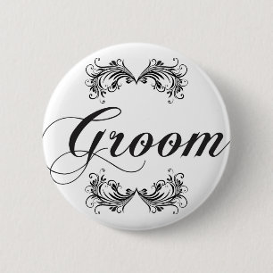 Badge Rond 5 Cm Marié