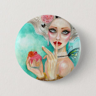 Badge Rond 5 Cm Marie-Antoinette