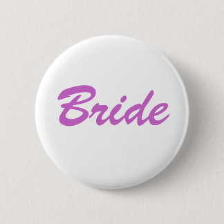 Badge Rond 5 Cm Mariée