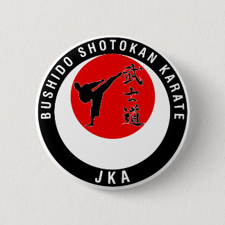 Badge Rond 5 Cm Marque de logo de Bushido