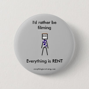 Badge Rond 5 Cm Marquez le bouton