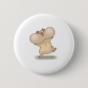 Badge Rond 5 Cm marrant jouet hamster