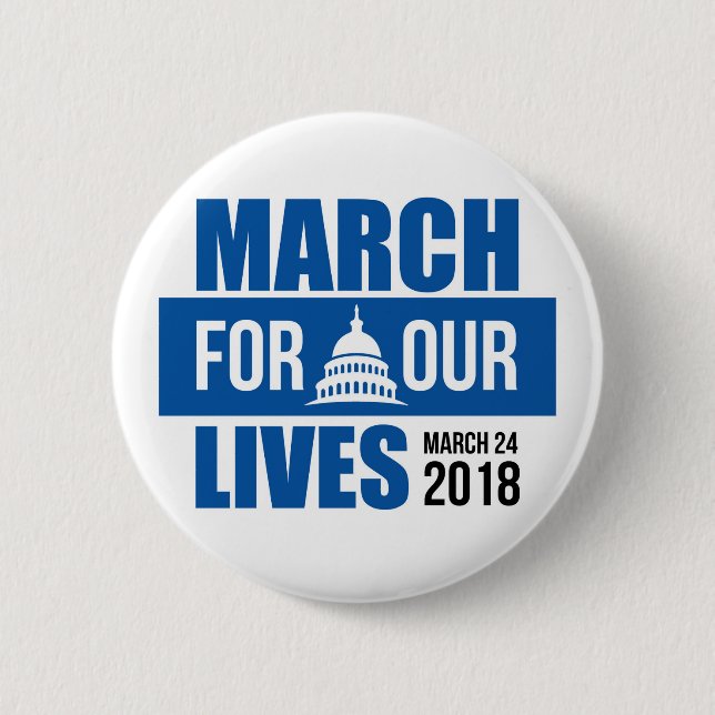 Badge Rond 5 Cm Mars pendant nos vies (Devant)