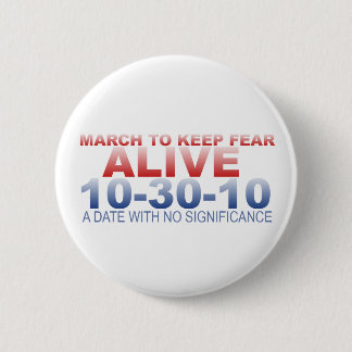 Badge Rond 5 Cm Mars pour garder le bouton vivant de crainte