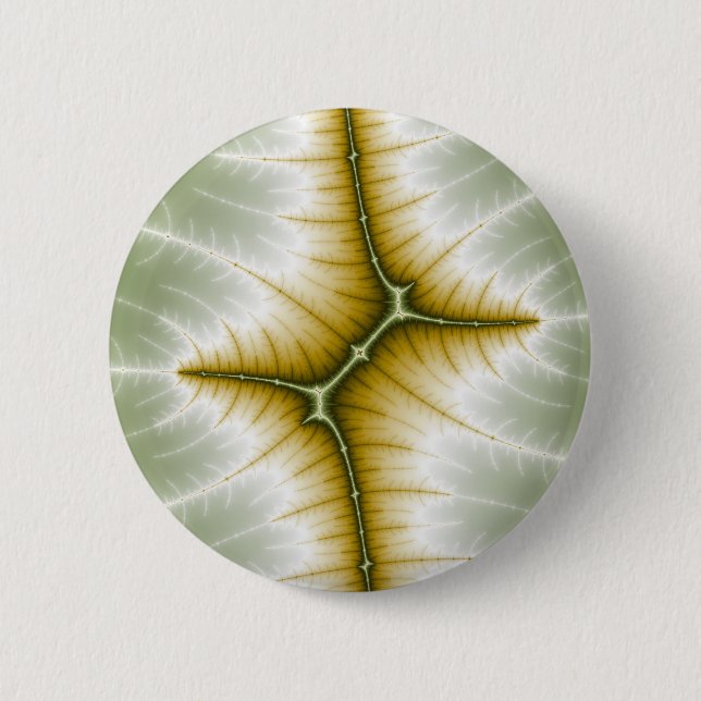 Badge Rond 5 Cm Mart - Fractal (Devant)