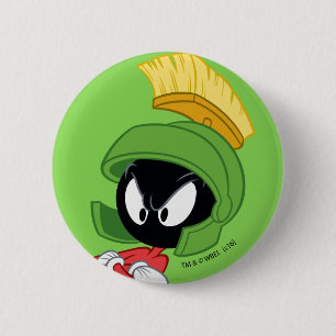 Badge Rond 5 Cm MARVIN THE MARTIAN™   Arms crossed
