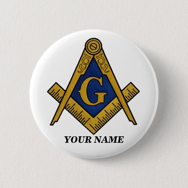 BADGE ROND 5 CM MASONS (Devant)