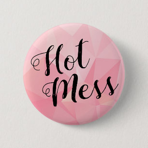 Badge Rond 5 Cm Masse chaude