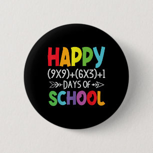 Badge Rond 5 Cm Math Formula 100 Jours De Cadeaux Scolaires Enseig