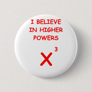Badge Rond 5 Cm mathématiques