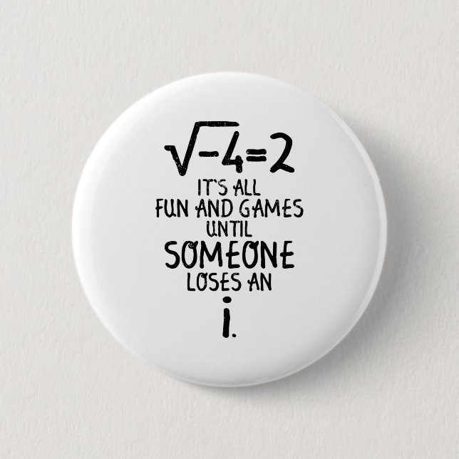 Badge Rond 5 Cm Mathématiques dire | Mathématiques Mathématiques M (Devant)