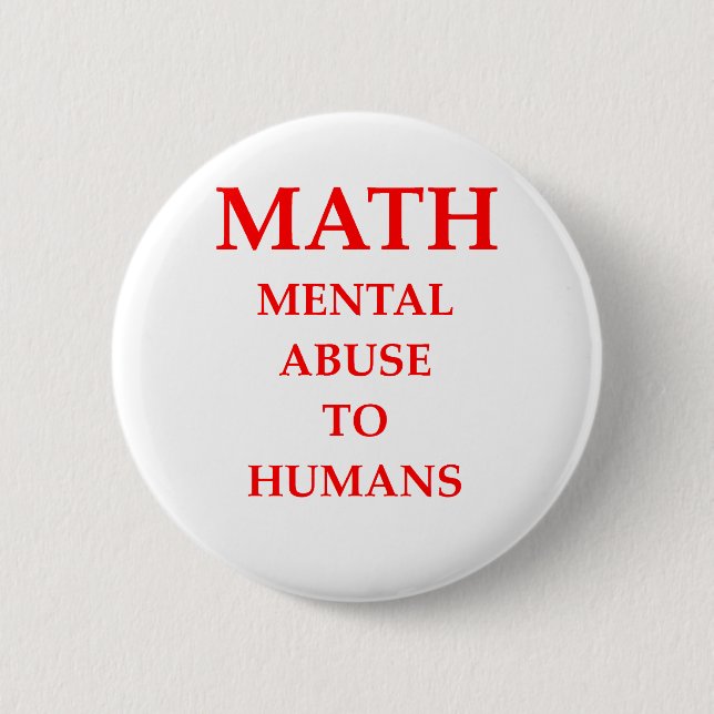 BADGE ROND 5 CM MATHS (Devant)