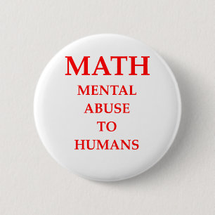 BADGE ROND 5 CM MATHS