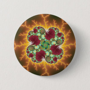 Badge Rond 5 Cm Matilda 17 - Art Fractal