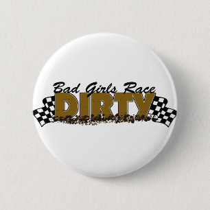 Badge Rond 5 Cm Mauvaise course de filles sale