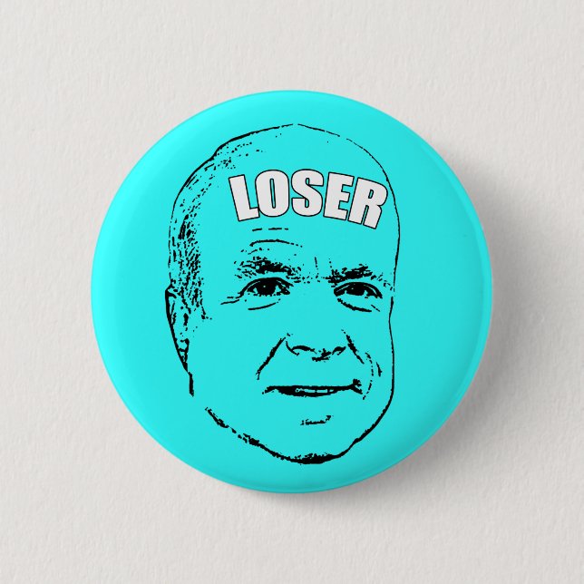 Badge Rond 5 Cm McCain a perdu ! (Devant)